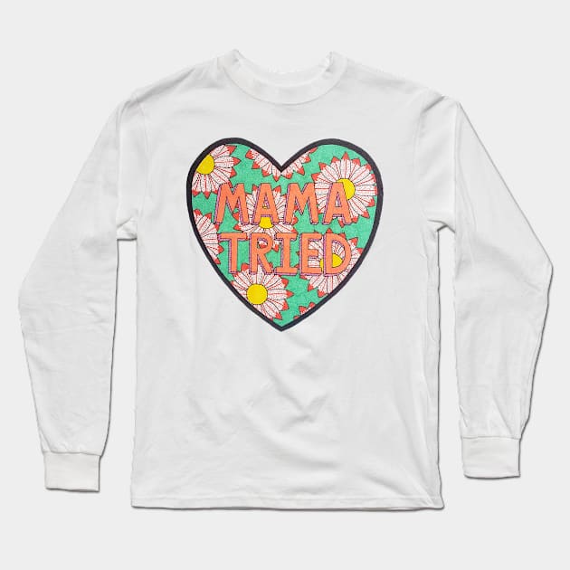 Mama Love Long Sleeve T-Shirt by IJUL GONDRONGS